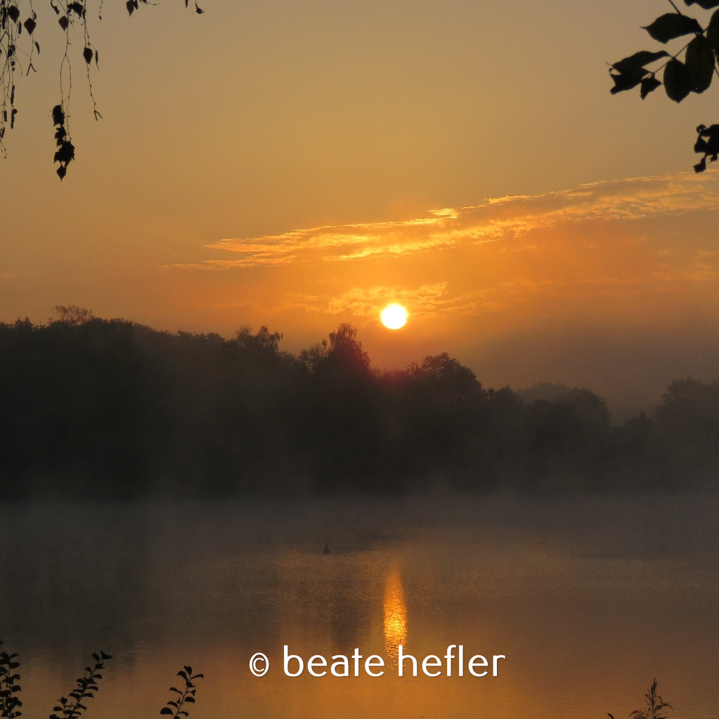 sonnenaufgang am see (c) by beate hefler